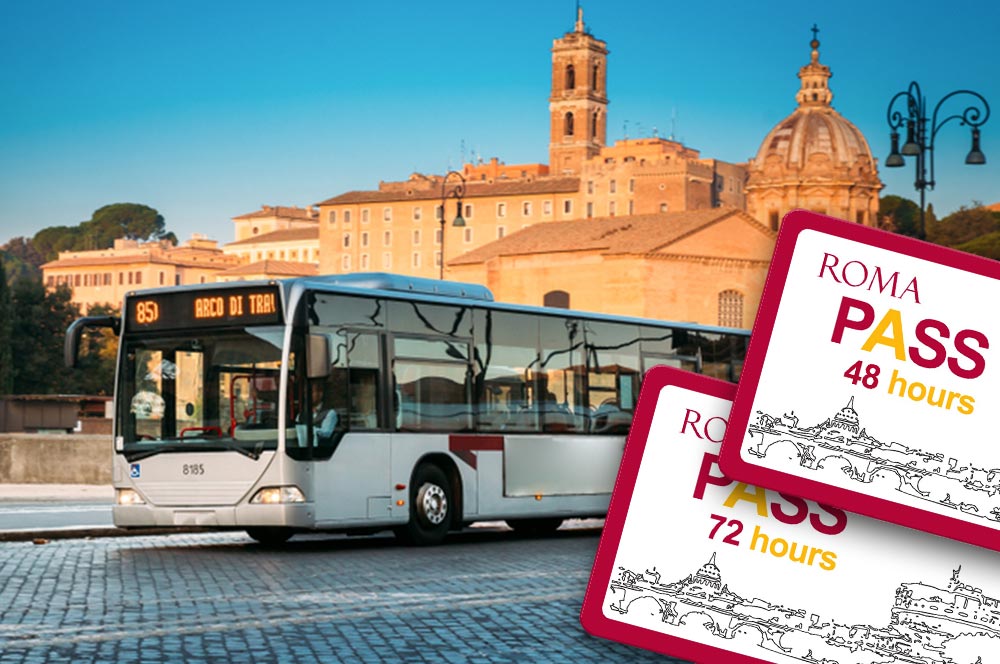 Rome Pass 48 or 72 hours to Visit the City using Public Transport