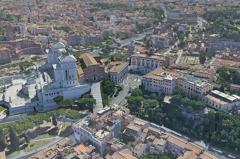 Capitoline Hill (Campidoglio). History, from the origins to today