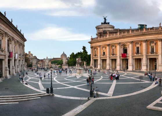 Piazza del Campidoglio: From the Middle Ages to the Michelangelo Project