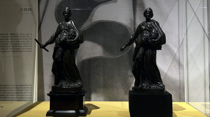 Bronze sculpture of Matilde di Canossa by Bernini © Aurora Antonacci