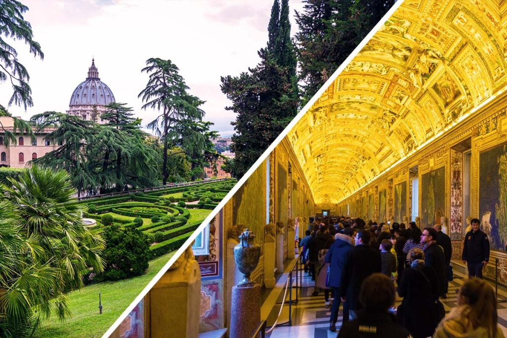 Bus tour of the Vatican Gardens + Vatican Museums ticket