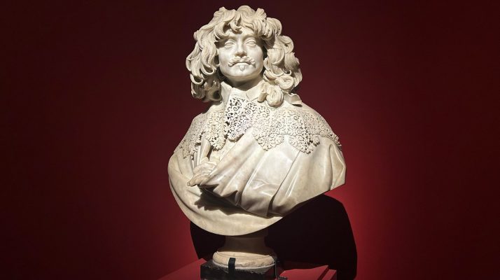 Bust of Thomas Baker by Gian Lorenzo Bernini, displayed at Palazzo Barberini, Rome.