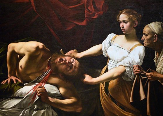 Caravaggio. Judith and Holofernes, 1599-1602 circa. Palazzo Barberini, Rome