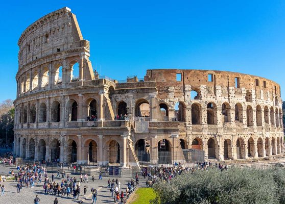 Colosseum in Rome, Italy