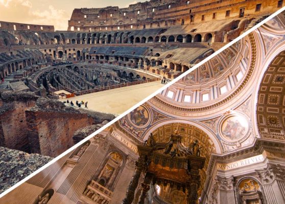 Combined ticket: Colosseum and St. Peter's Basilica