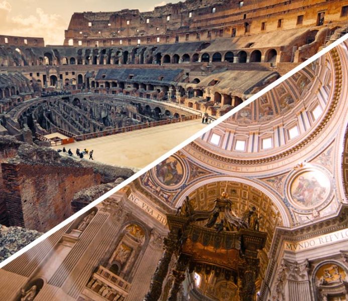 Combined ticket: Colosseum and St. Peter's Basilica