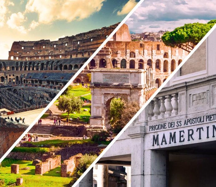 Combiticket Colosseum, Roman Forum, Palatine Hill and Mamertine Prison