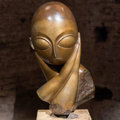 The Origins of Infinity” by the sculptor Constantin Brâncuși