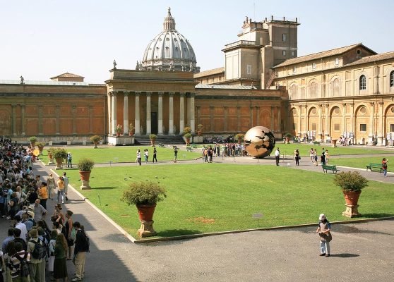 Cortile della Pigna in the Vatican Museums