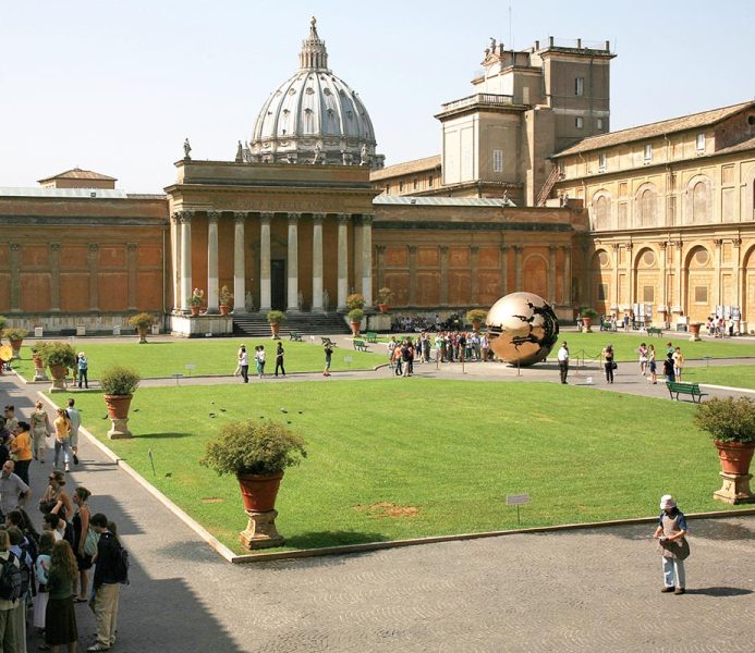 Cortile della Pigna in the Vatican Museums