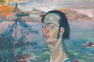 Self-portrait with Raphael's Neck