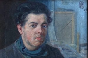 Diego Rivera: Self-Portrait (Detail), 1906. Oil on Canvas