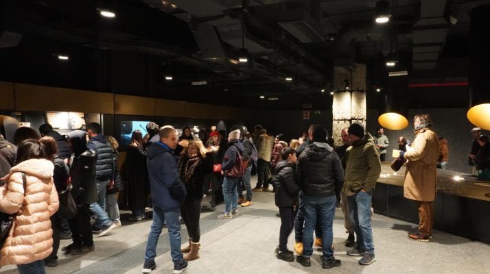 Exhibition araea of the Republican wells along the corridor route of the Colosseo – Fori Imperiali station
