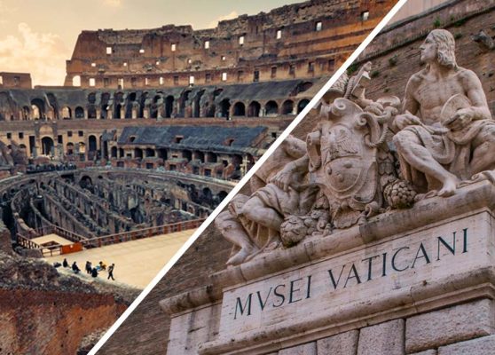 Full day tour: Colosseum, Vatican Museums and Sistine Chapel