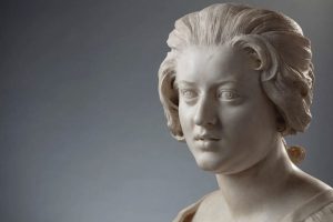 Gian Lorenzo Bernini, Bust of Costanza Bonarelli (detail) circa 1637–1638 Marble, height 74.5 cm. Museo Nazionale del Bargello, Florence.