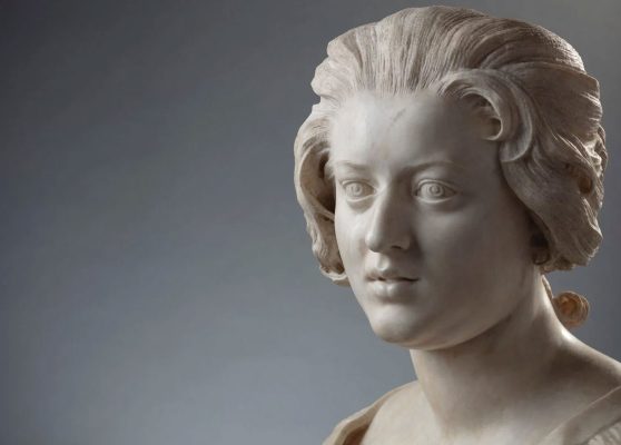 Gian Lorenzo Bernini, Bust of Costanza Bonarelli (detail) circa 1637–1638 Marble, height 74.5 cm. Museo Nazionale del Bargello, Florence.