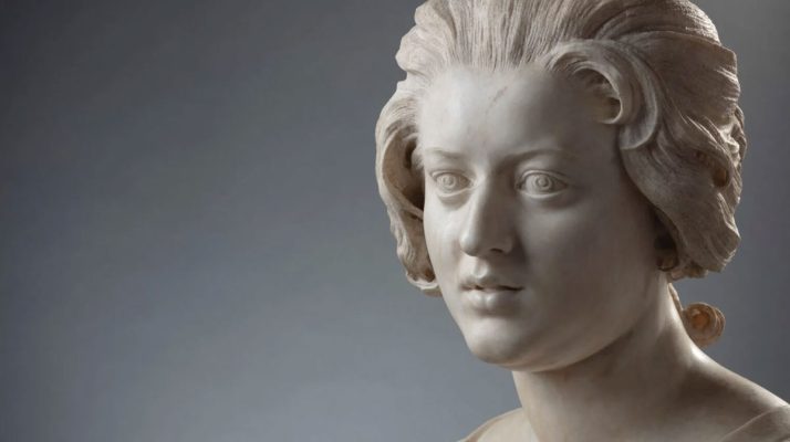 Gian Lorenzo Bernini, Bust of Costanza Bonarelli (detail) circa 1637–1638 Marble, height 74.5 cm. Museo Nazionale del Bargello, Florence.
