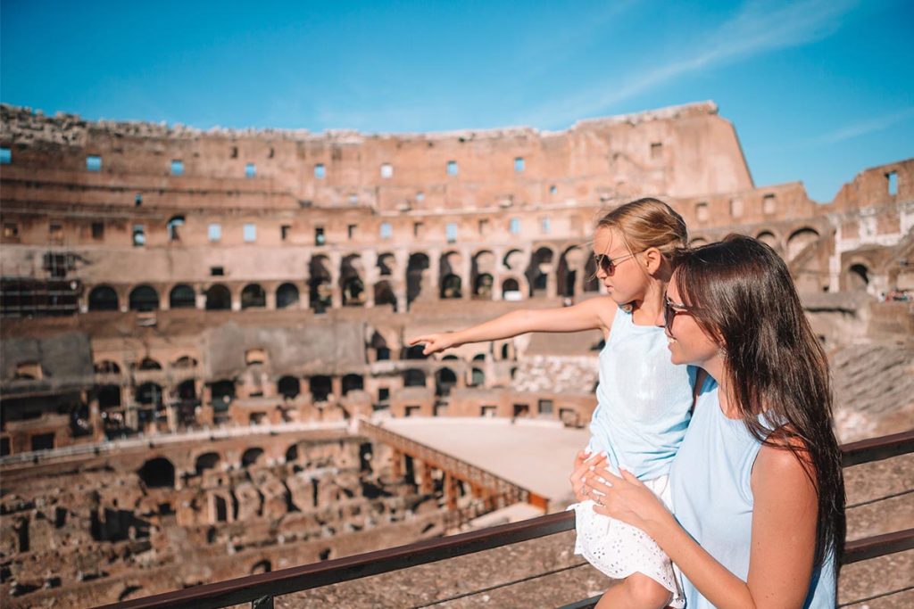 Guided tour of the Colosseum for families and children