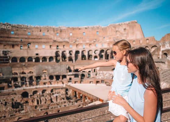 Guided tour of the Colosseum for families and children