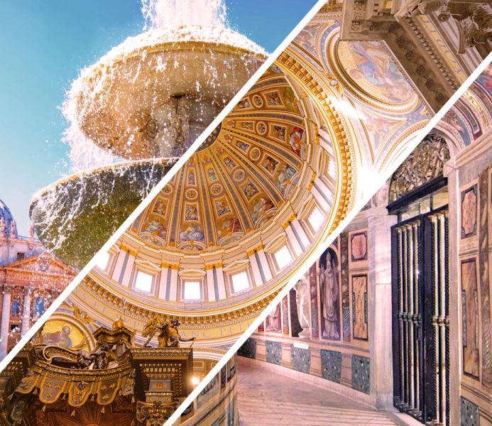 Guided tour of St. Peter’s Basilica, square & amp; grottoes