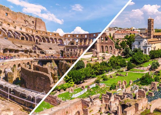 Ordinary Guided Tour of the Colosseum +access to Roman Forum and Palatine Hill