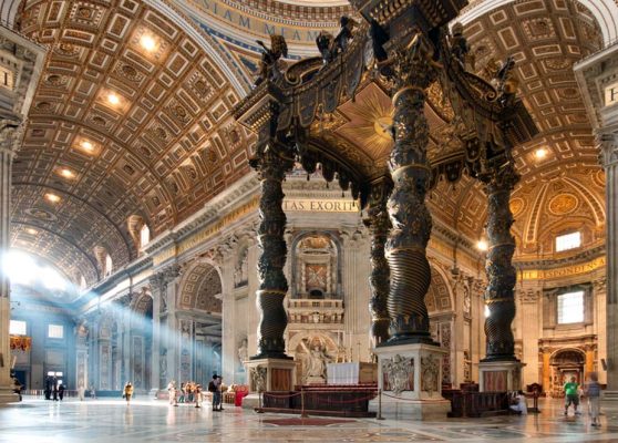 Guided tour of St. Peter's Basilica in the Vatican