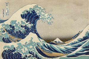 Hokusai. The Great Wave off Kanagawa