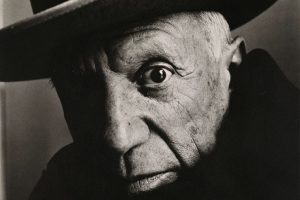 Irving Penn, Picasso, Cannes, 1957.