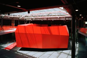 MACRO Museum. Desk designed by Odile Decq