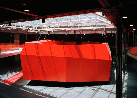 MACRO Museum. Desk designed by Odile Decq