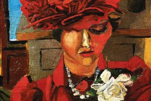 Renato Guttuso. Portrait of Mimise with the Red Hat (detail)