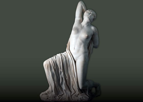 Statue of Wounded Niobe, 430 a.C. Parian lychnites marble