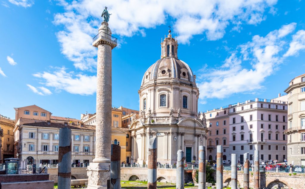 Trajan's Column, Imperial Forums. Rome