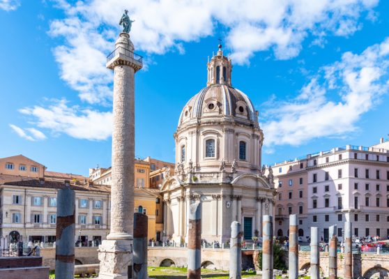 Trajan's Column, Imperial Forums. Rome