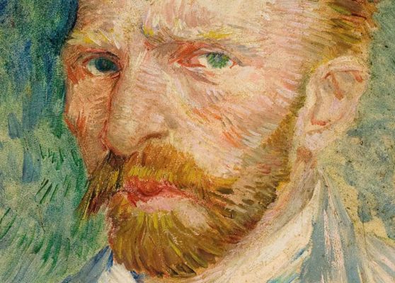 Van Gogh: 'Self-Portrait', 1887) (detail)