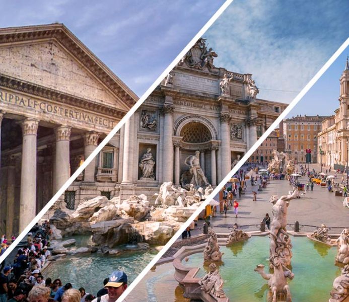 Walking Tour: Pantheon, Piazza Navona and Trevi Fountain