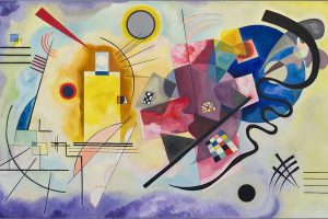 Yellow-Red-Blue, ,1925. Oil on canvas, 128×201,5 cm. Georges Pompidou National Centre for Art and Culture, Paris