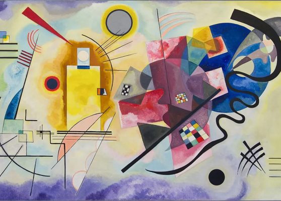 Yellow-Red-Blue, ,1925. Oil on canvas, 128×201,5 cm. Georges Pompidou National Centre for Art and Culture, Paris